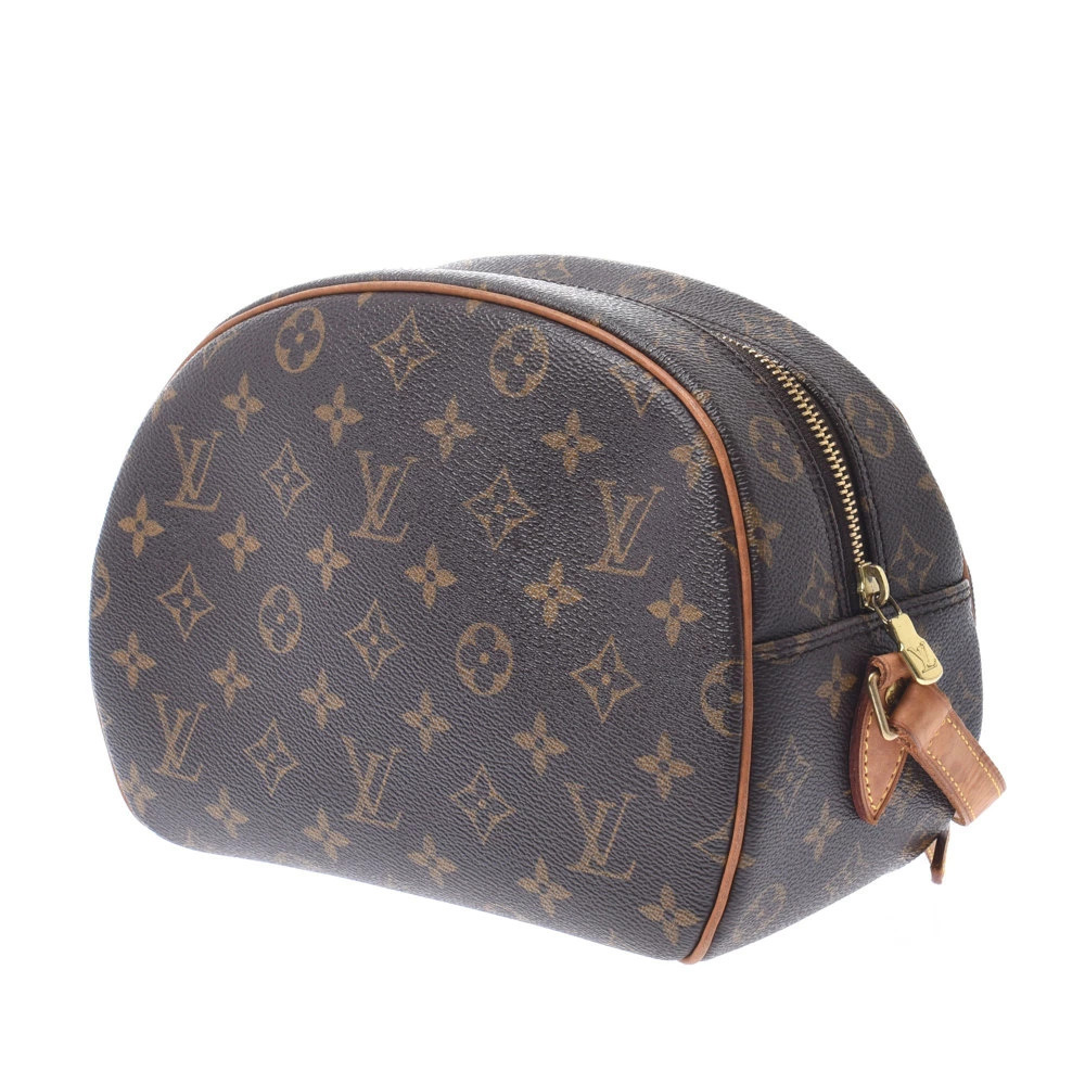 Louis Vuitton Bag Canvas Shoulder Blois Brown Monogram Brown